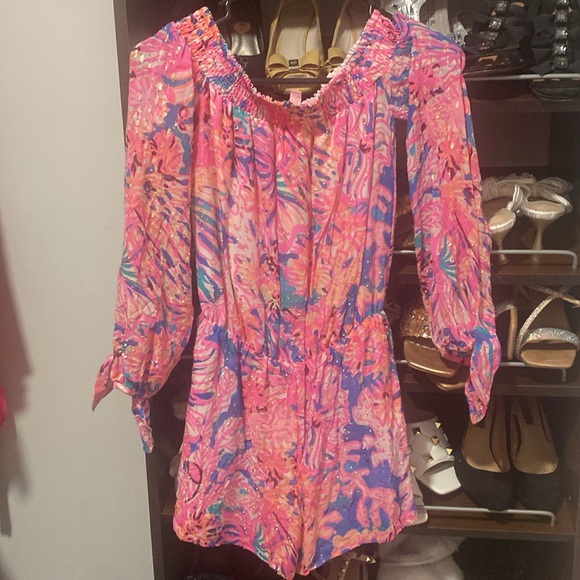 Lilly Pulitzer Romper - Picture 4 of 8